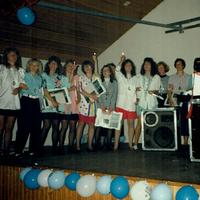 1992 feierten die Damen vom SCS ihr 5 jähriges Bestehen. 
Eingeladen waren dazu die Damen aus Duisburg mit welchen man ordentli